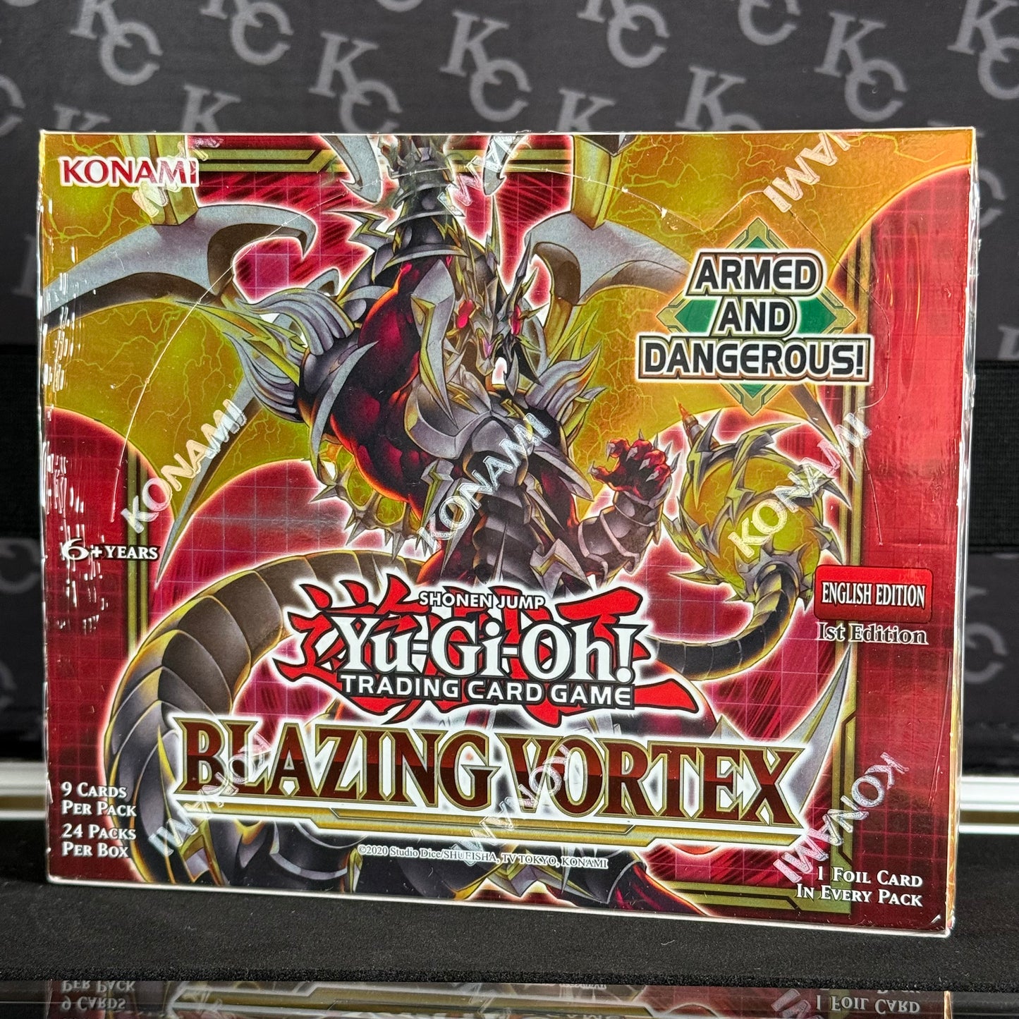 Blazing Vortex 1st Edition English Booster Box